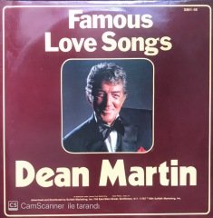 Dean Martin Famous Love Songs LP