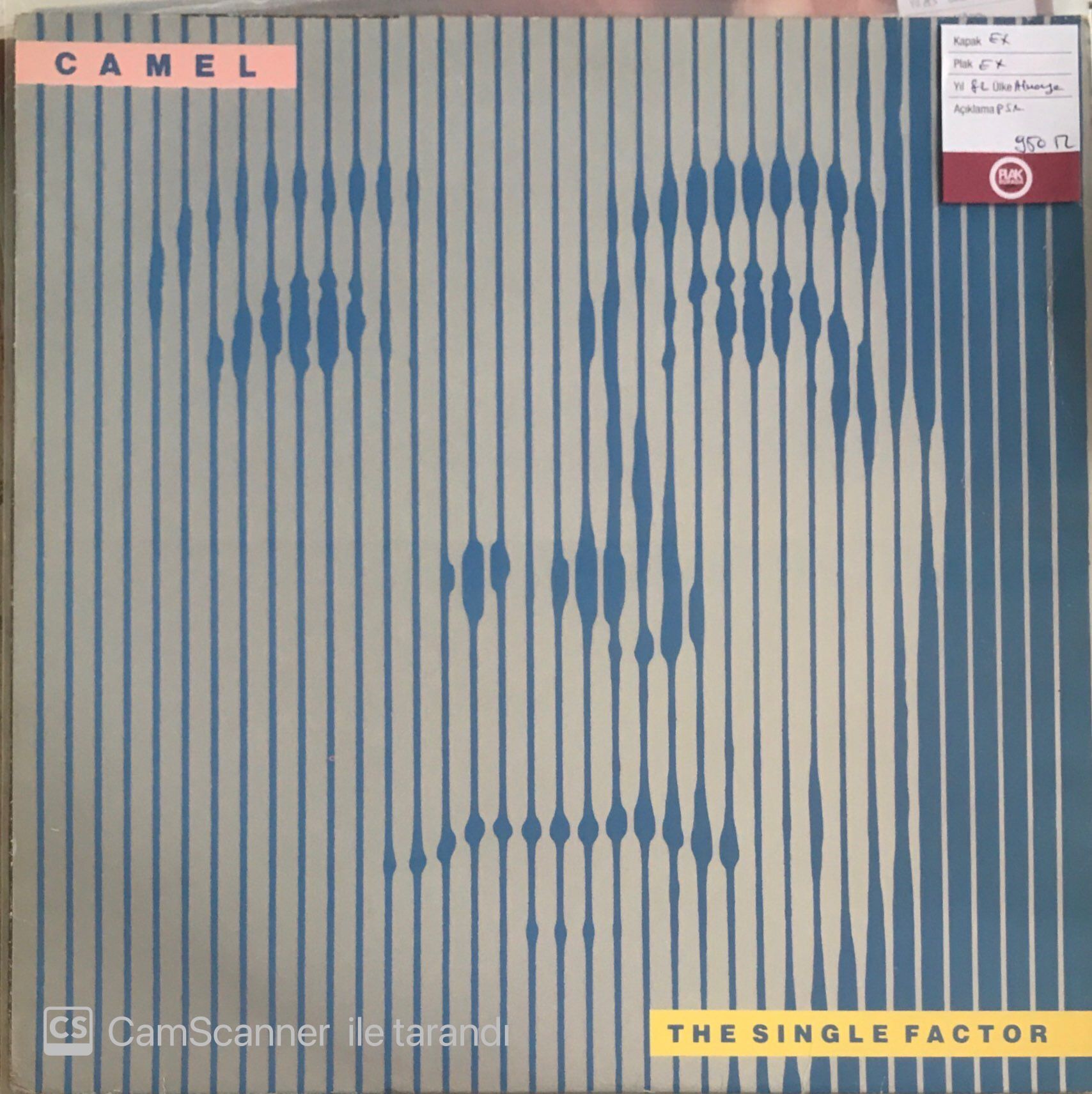 Camel - The Single Factor LP