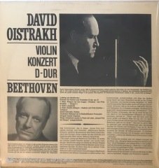 David Oistrakh Violinkonzert Ludwig V. Beethoven LP