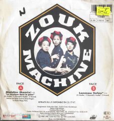 Zouk Machine - La Musique Dans La Peau/Maldon - 45'lik