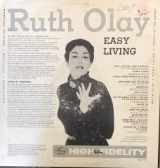 Ruth Olay Easy Living LP