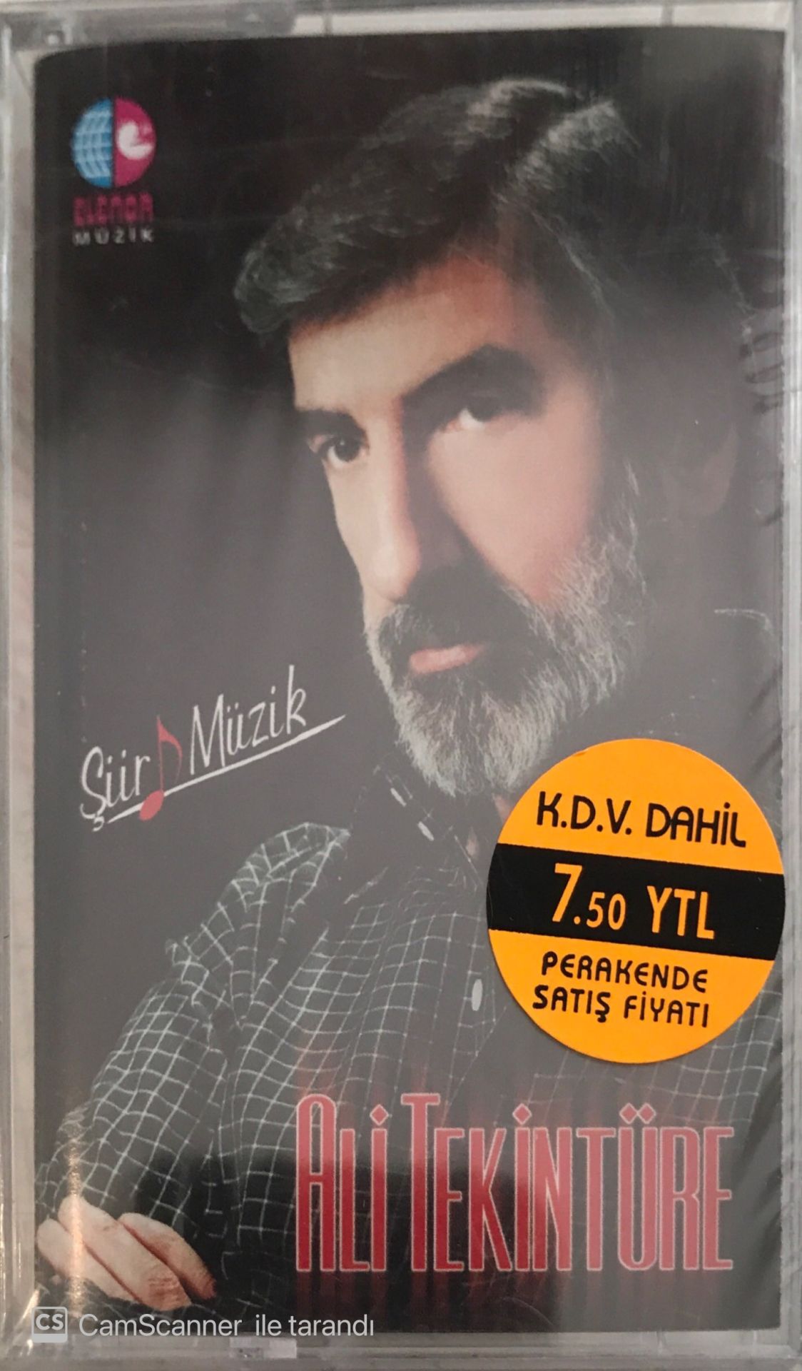 Ali Tekintüre Şiir Müzik KASET