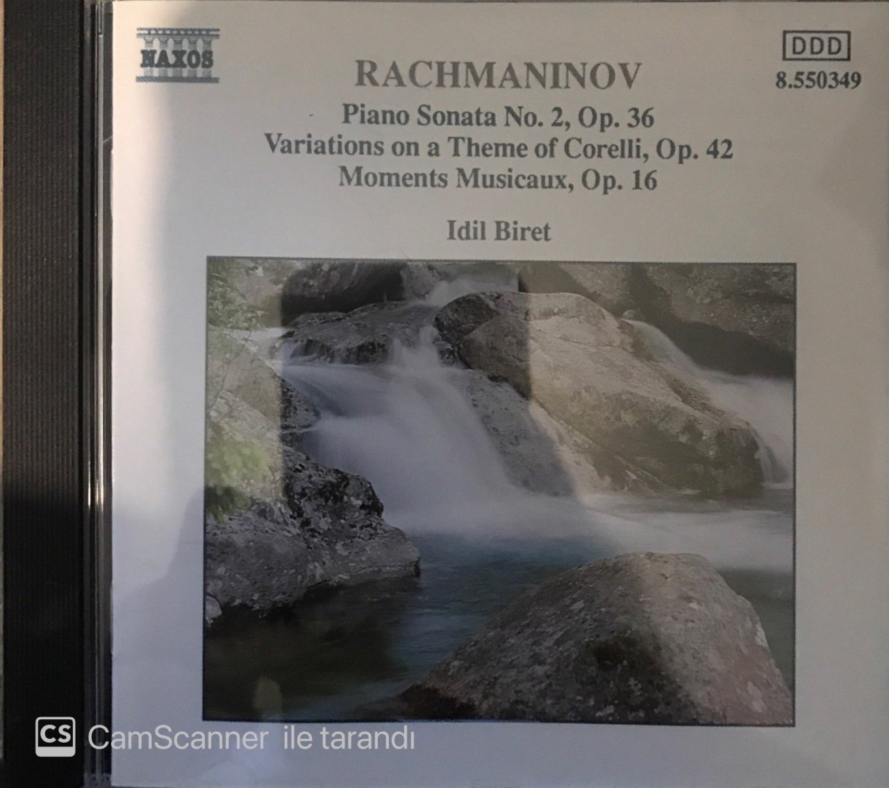 Rachmaninov Piano Sonata No.2 CD