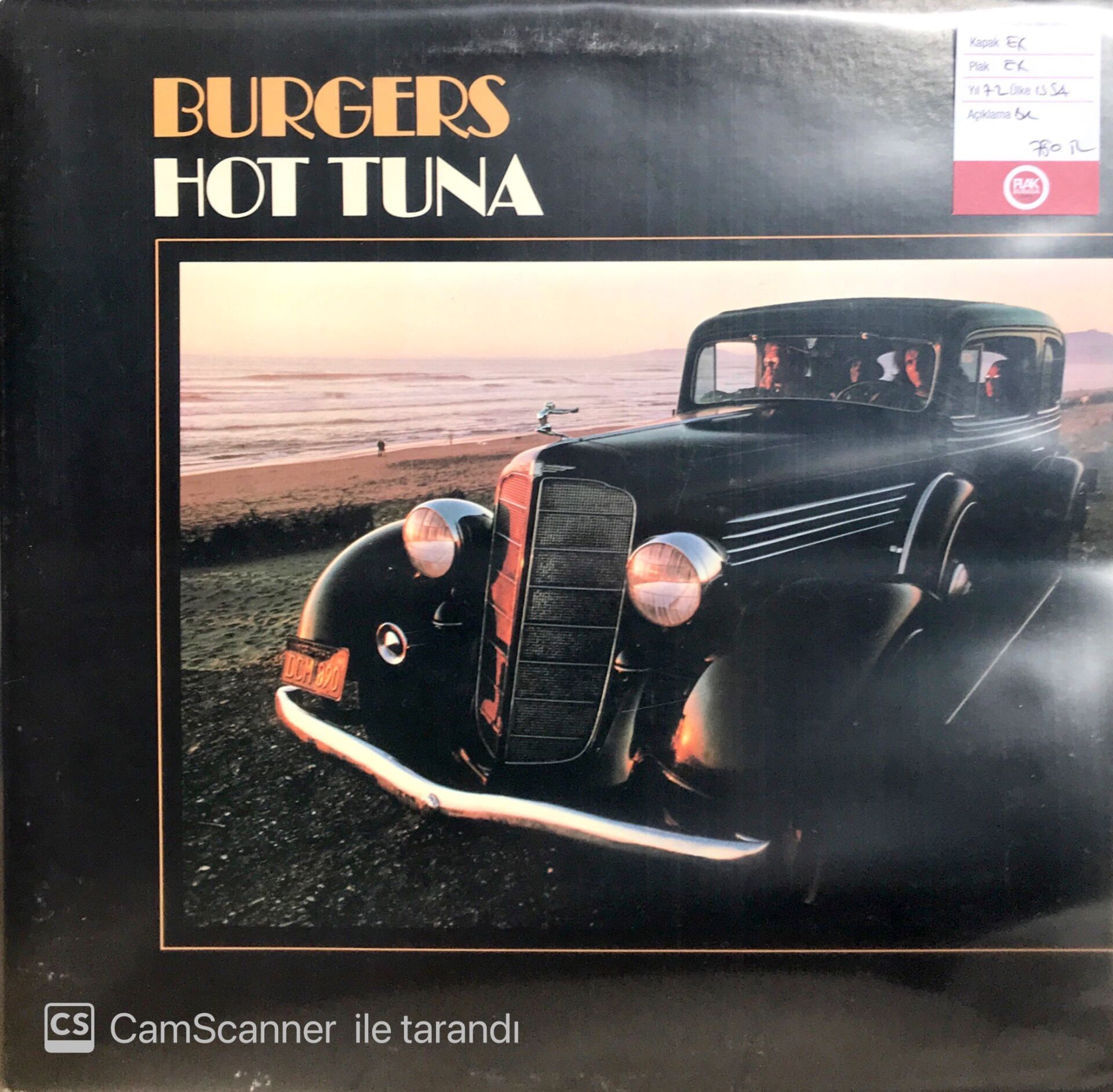 Burgers / Hot Tuna LP