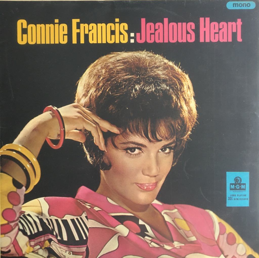 Connie Francis Jealus Heart LP