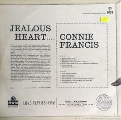 Connie Francis Jealus Heart LP