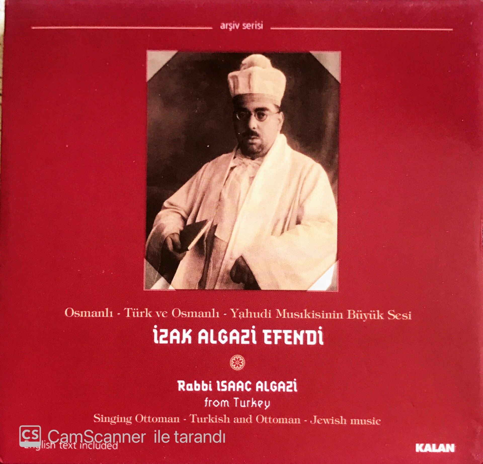 İzak Algazi Efendi - CD