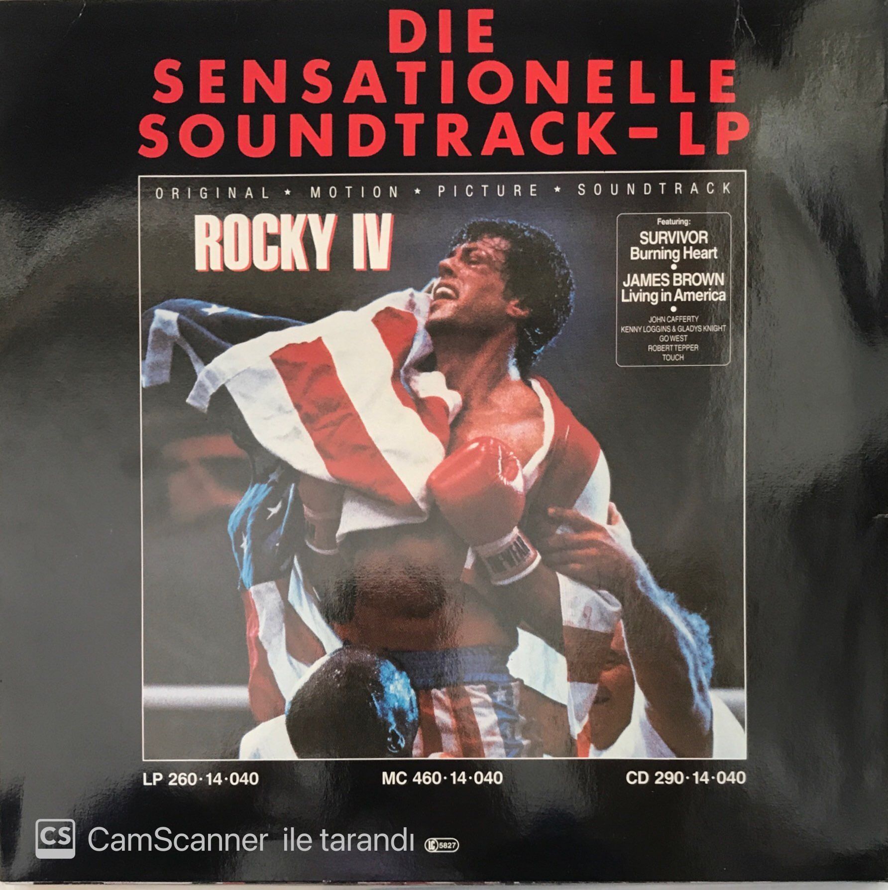 Survivor - Burning Heart , Eye Of The Tiger MAXI