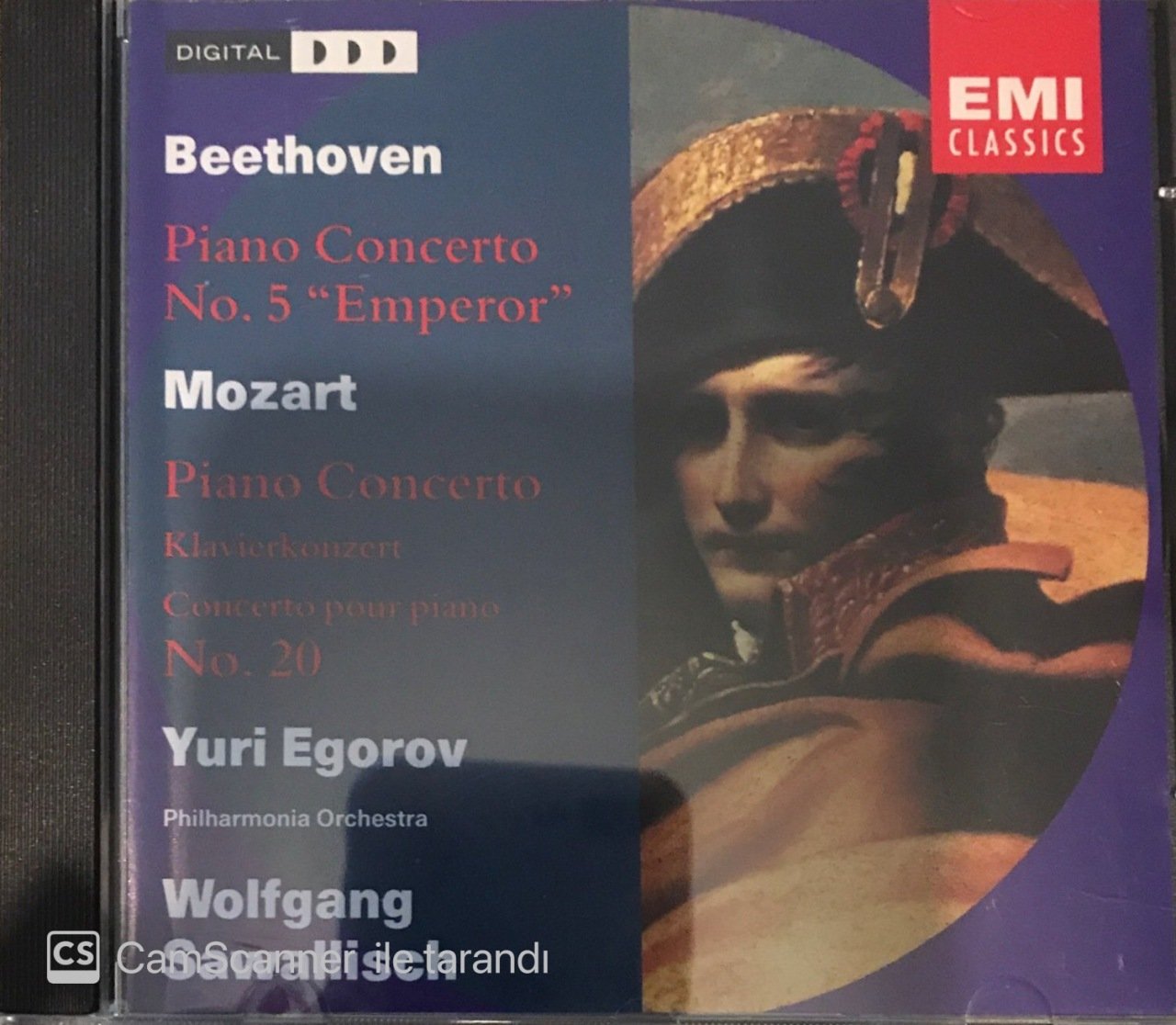 Beethoven Mozart Piano Concerto CD