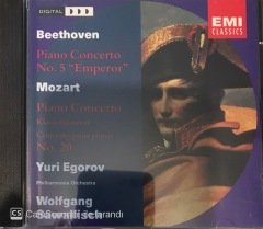 Beethoven Mozart Piano Concerto CD