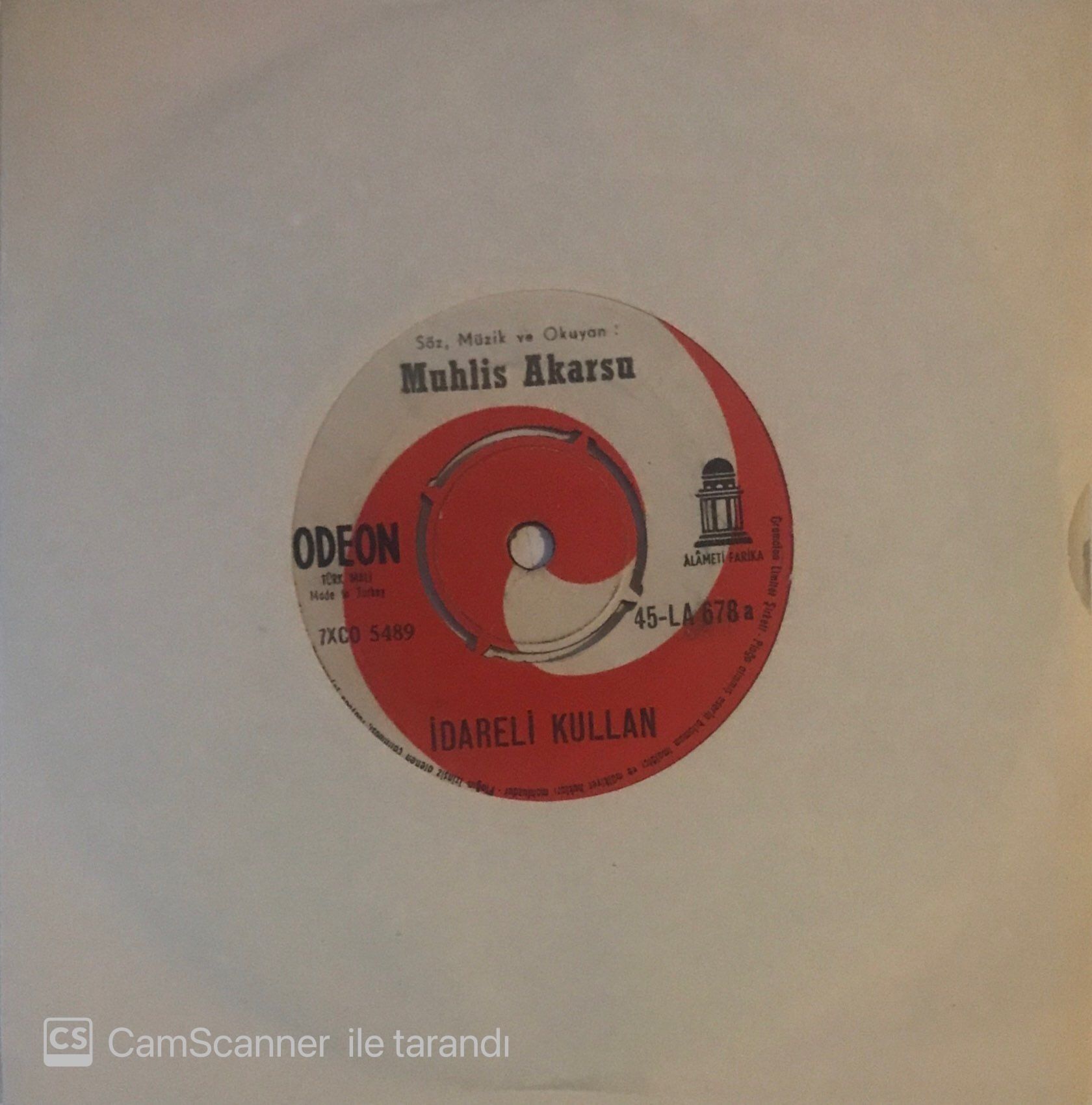 Muhlis Akarsu İdareli Kullan 45lik