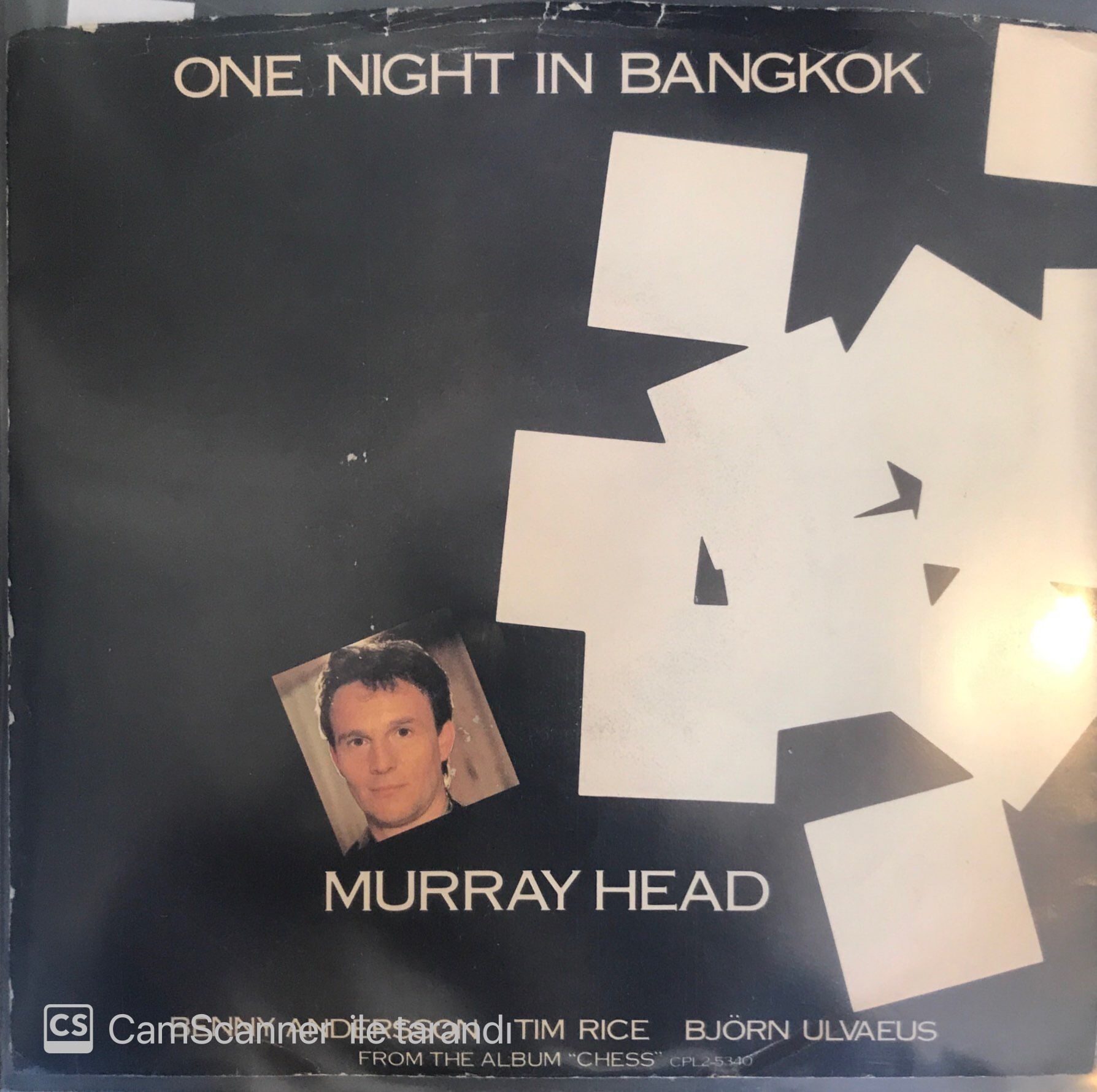 Murray Head - One Night In Bangkok 45lik