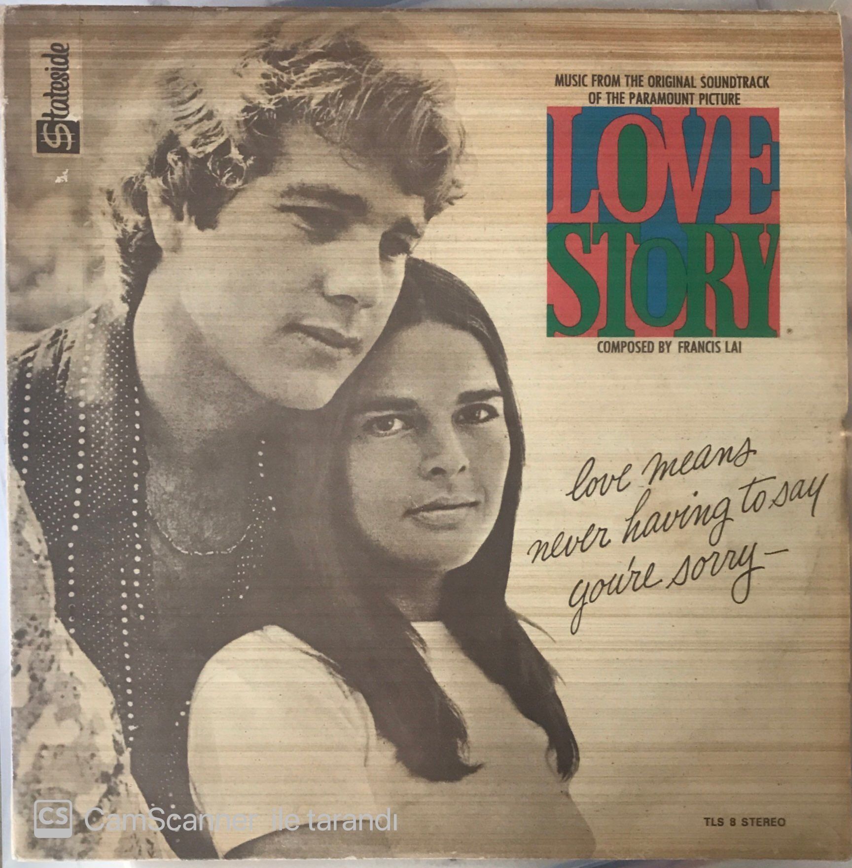 Francis Lai Love Story LP