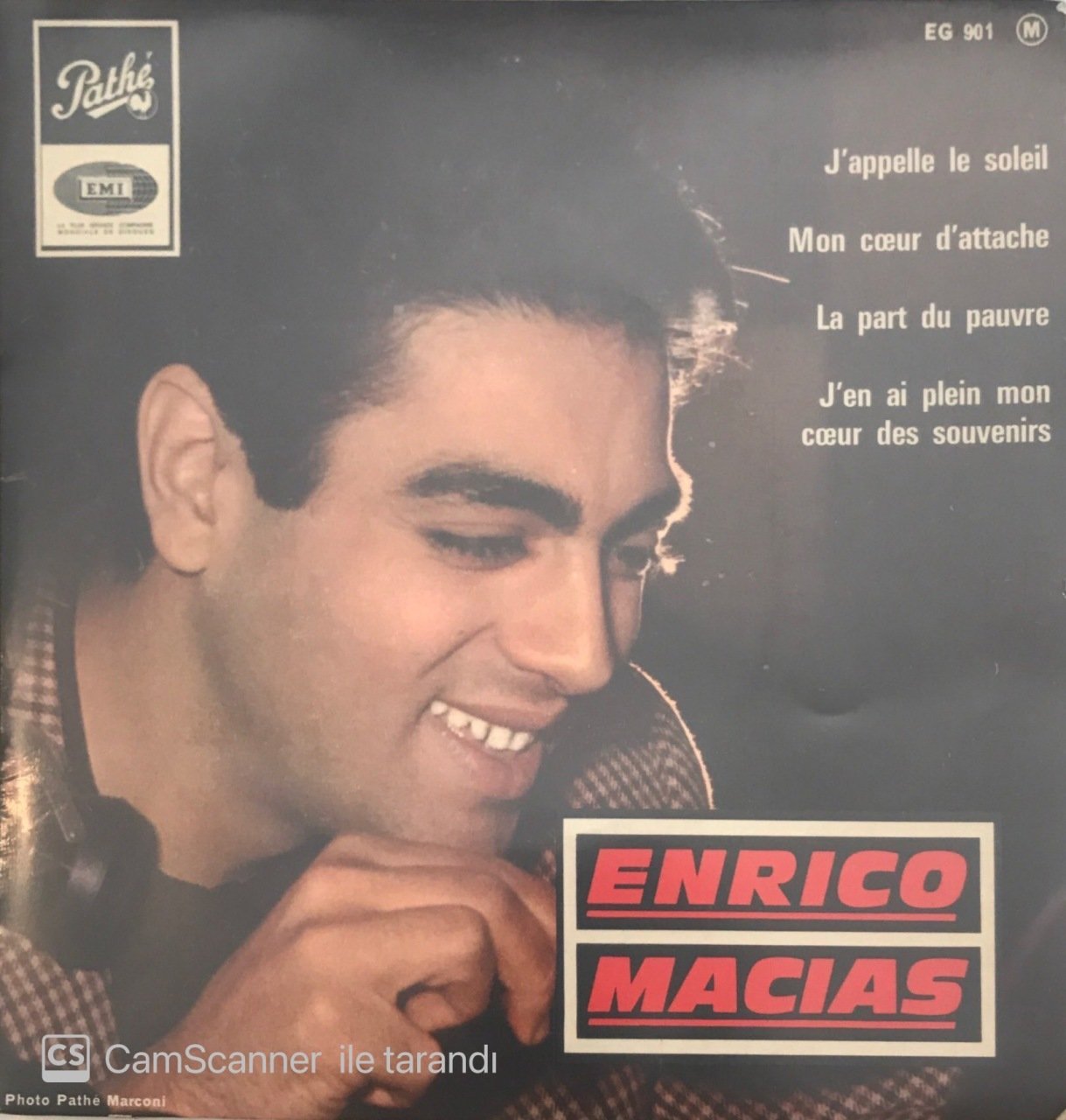 Enrico Macias Mon Coeur D'attache 45lik