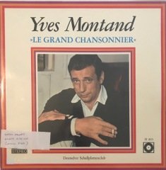 Yves Montand Le Grand Chansonnier LP