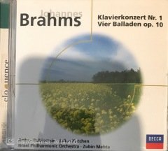 Johannes Brahms Klavierkonzert CD