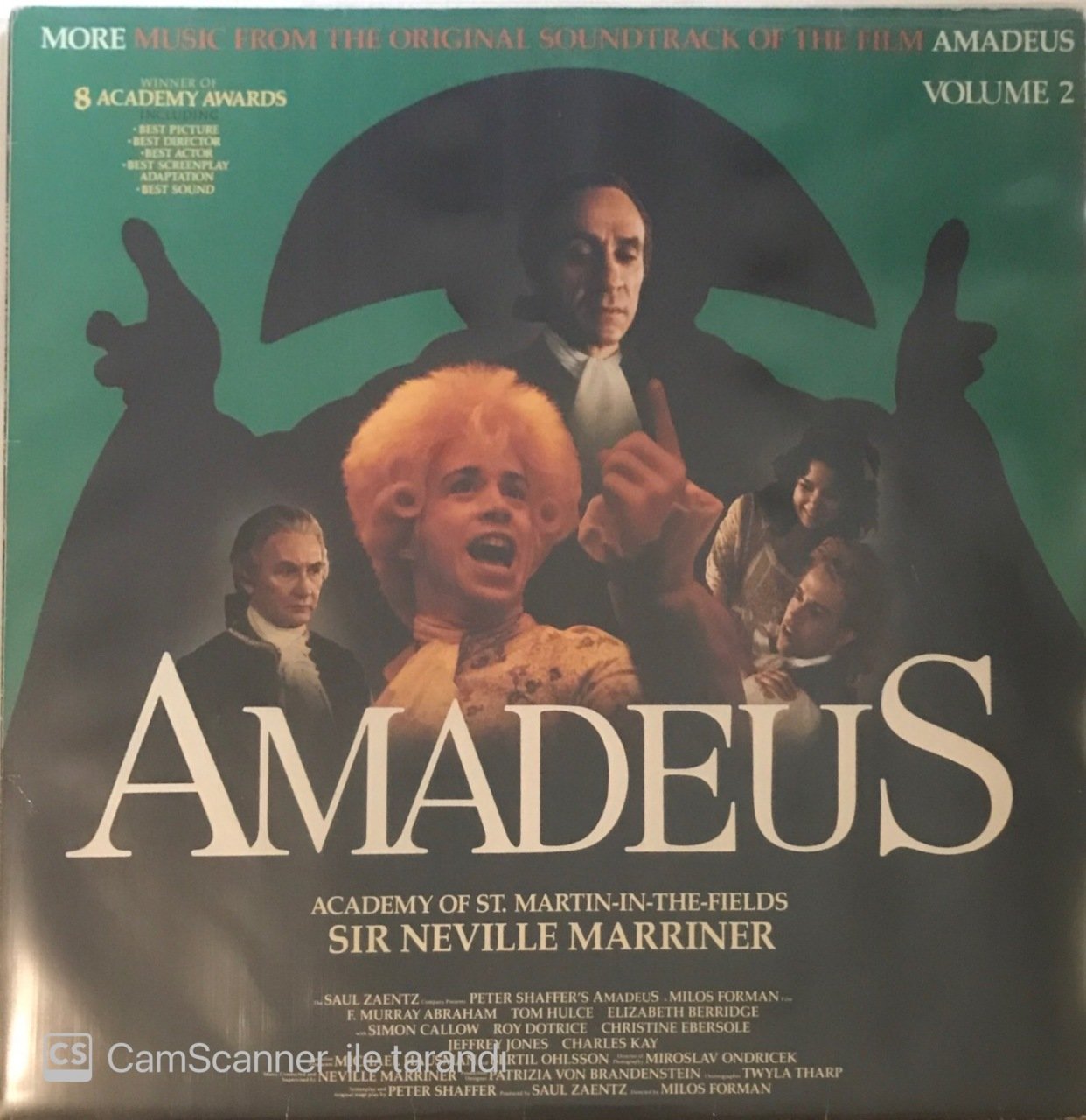 More Music From The Original Soundtrack Of The Film Amadeus Volume 2 LP