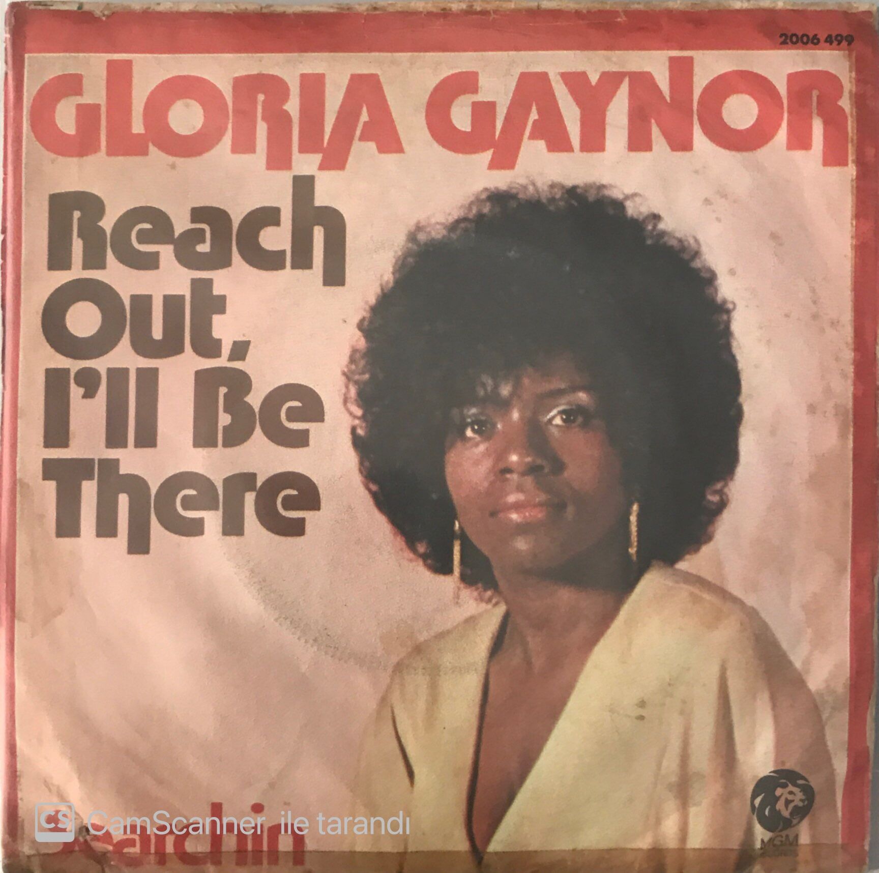 Gloria Gaynor - Reach Out , I'll Be There 45lik