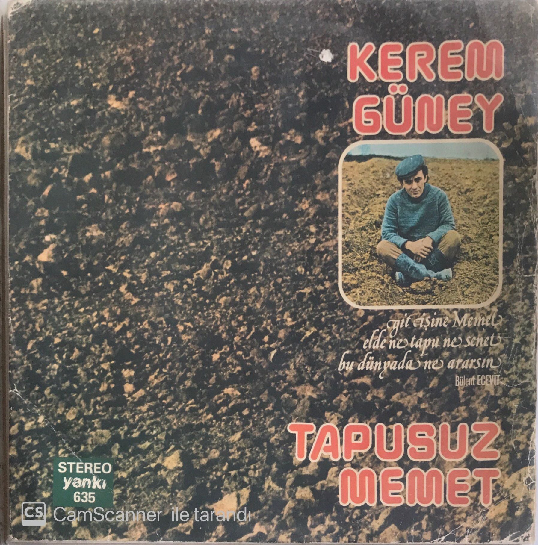 Kerem Güney Tapusuz Mehmet LP