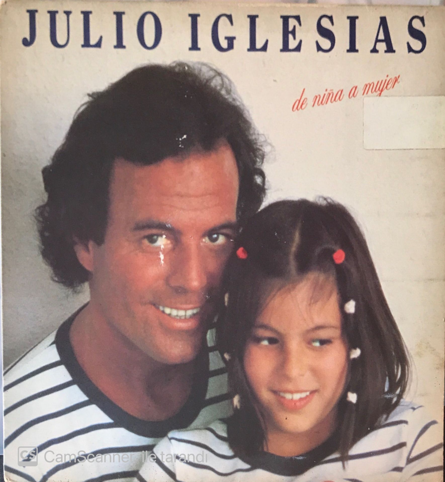Julio Iglesias De Nina A Mujer LP
