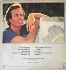 Julio Iglesias De Nina A Mujer LP