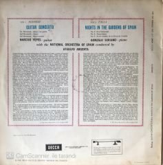 Falla Nights In The Gardens Of Spain LP