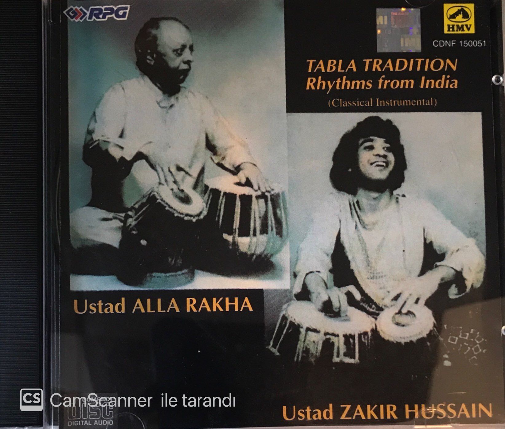 Ustad Alla Rakha And Zakir Hussain - Tabla Tradition CD