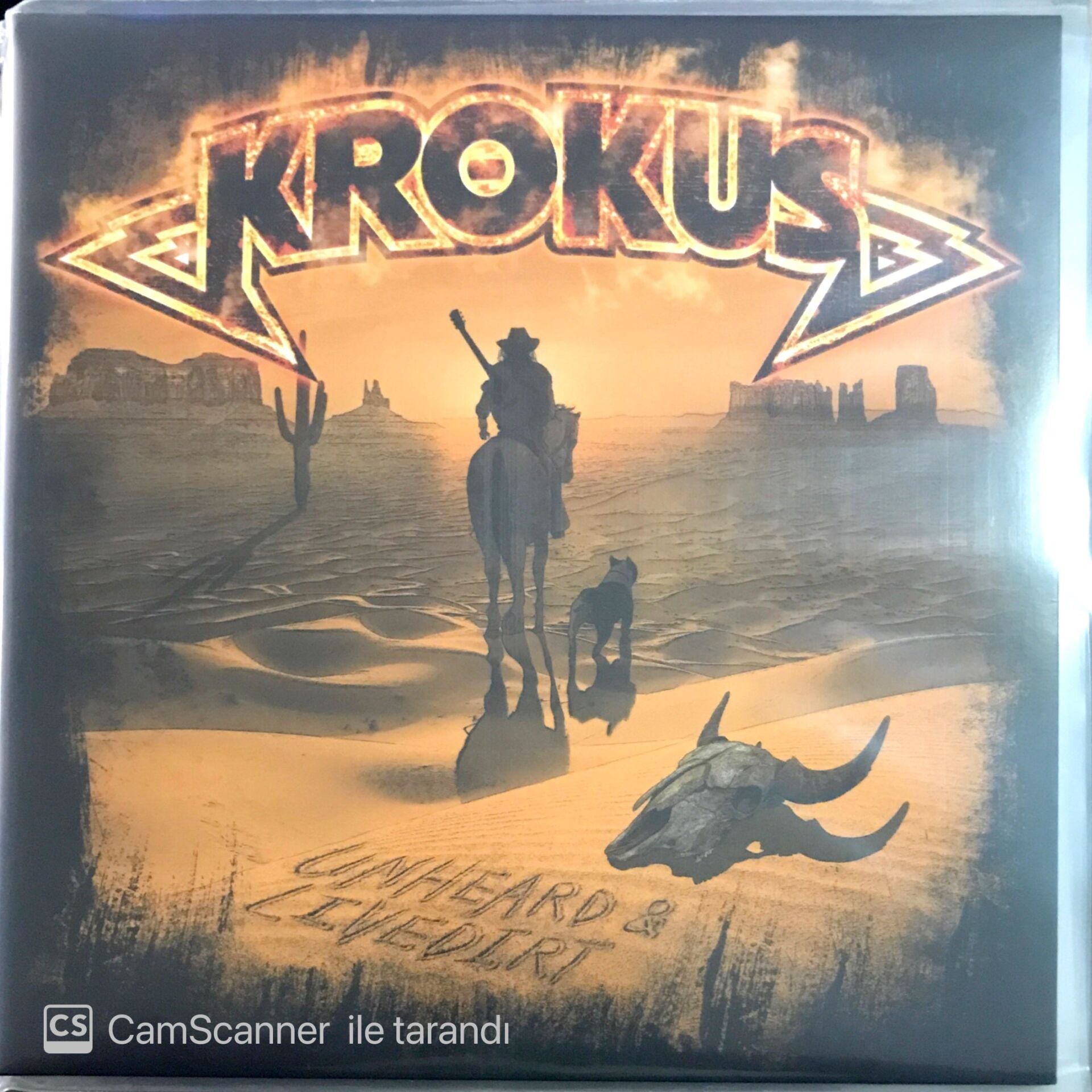 Krokus - Unheard & Livedirt LP