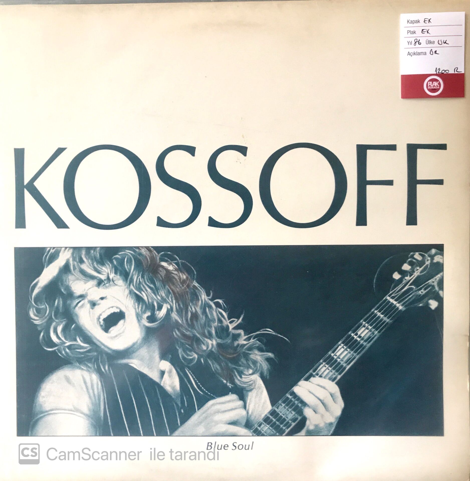 Kossoff - Blue Soul LP