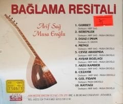 Arif Sağ  & Musa Eroğlu  - Bağlama Resitali CD