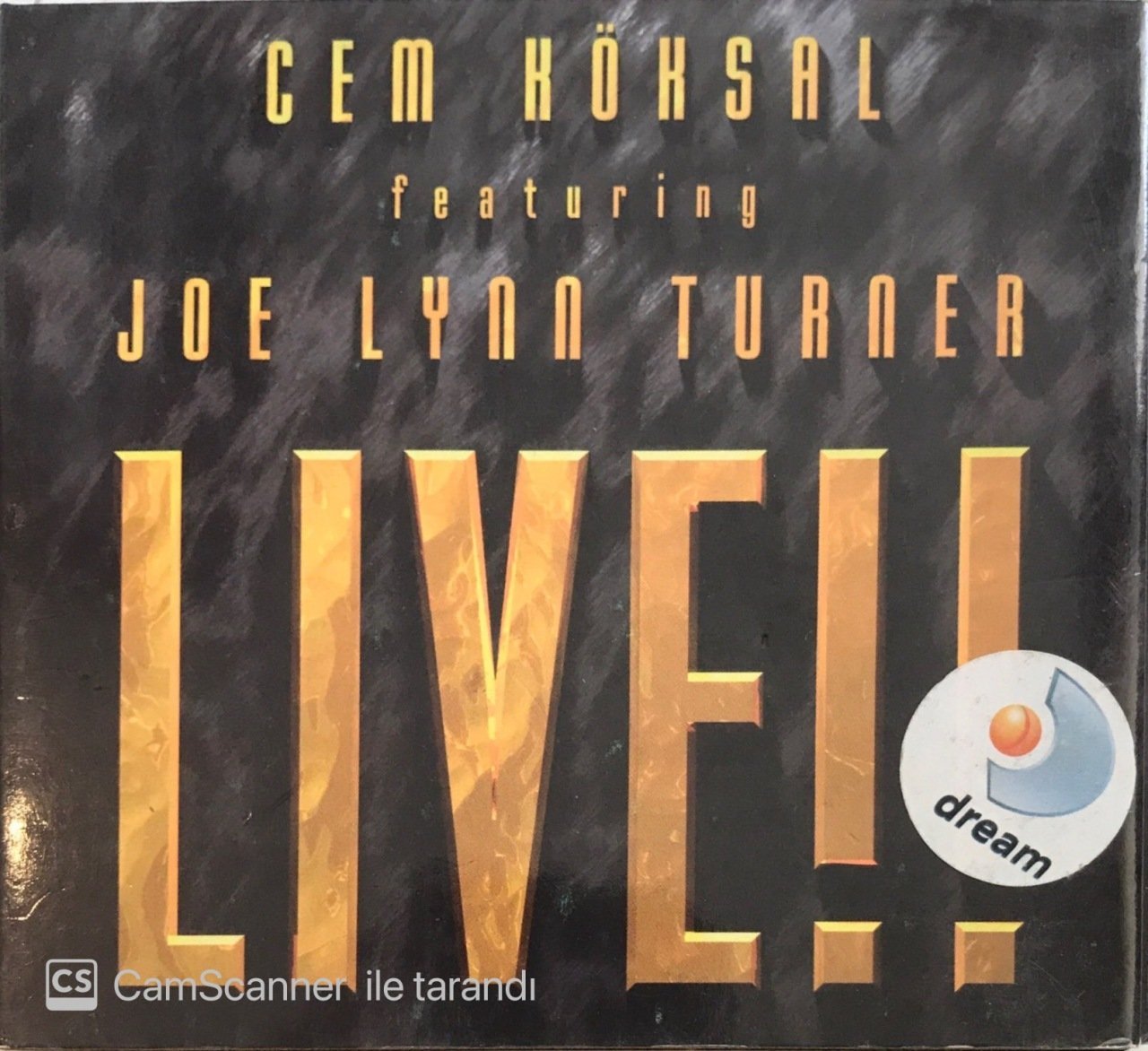 Cem Köksal Featuring Joe Lynn Turner Live CD