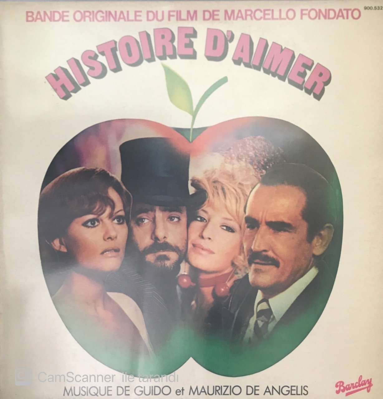 Marcello Fondato Histoire D'aimer LP