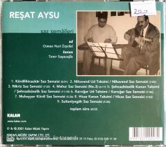 Reşat Aysu - Saz Semaileri - CD