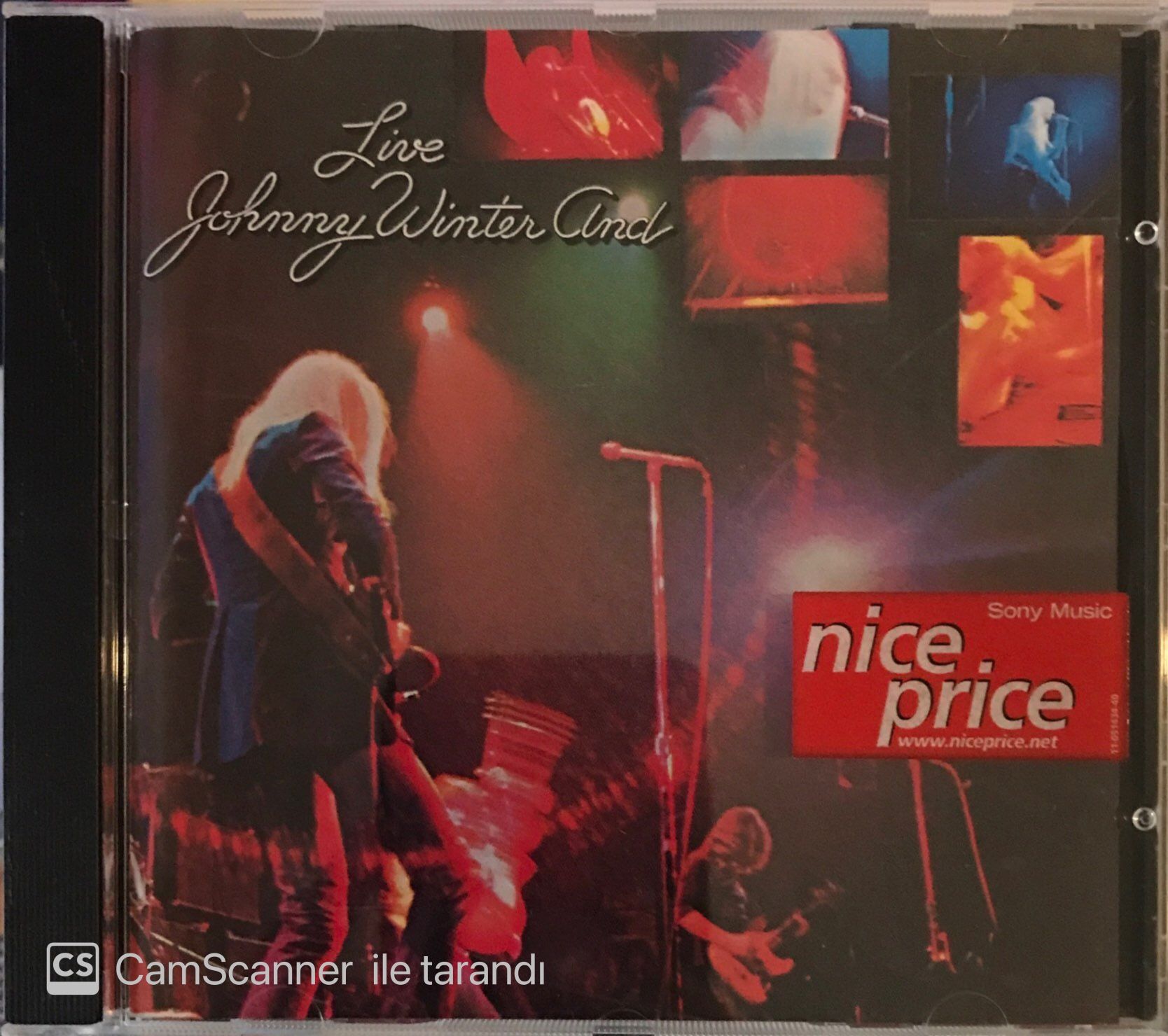 Johnny Winter And Live CD