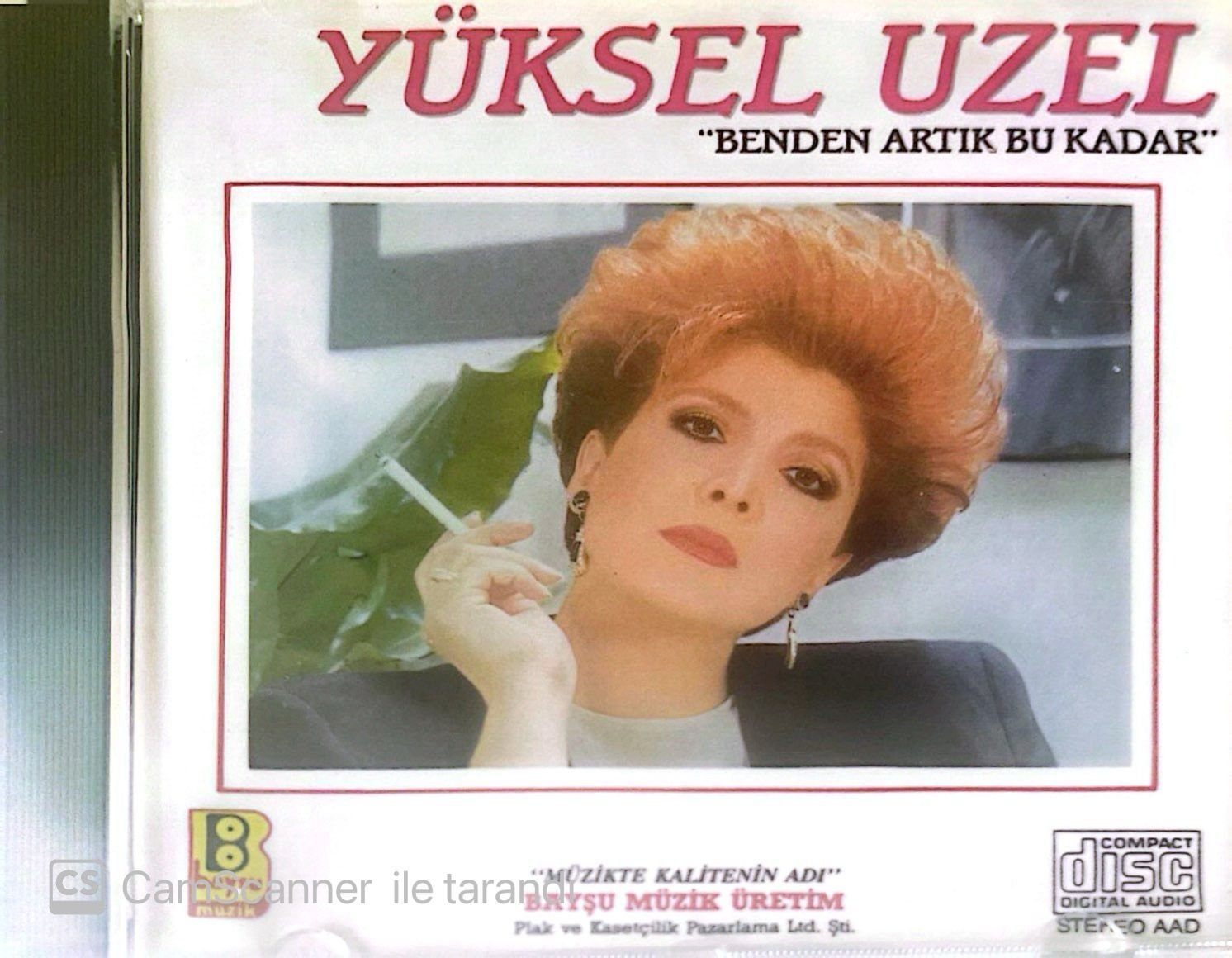 Yüksel Uzel - Benden Artık Bu Kadar CD