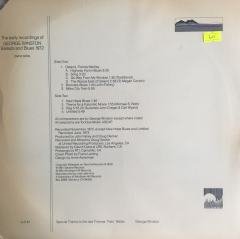 George Winston Ballads And Blues 1972 LP