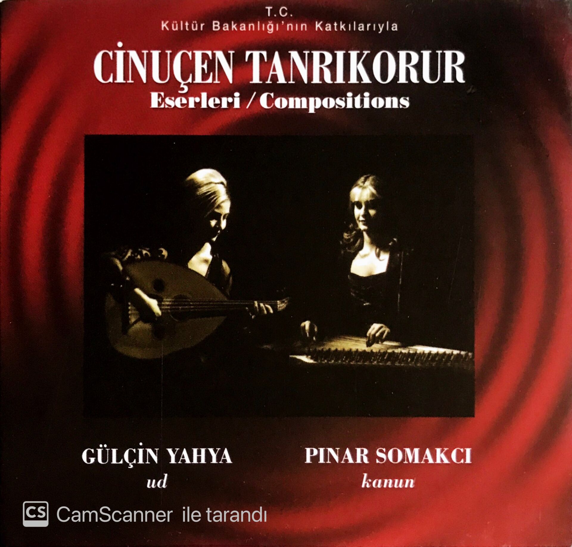 Gülçin Yahya & Pınar Somakçı - Cinuçen Tanrıkorur - Eserleri - CD