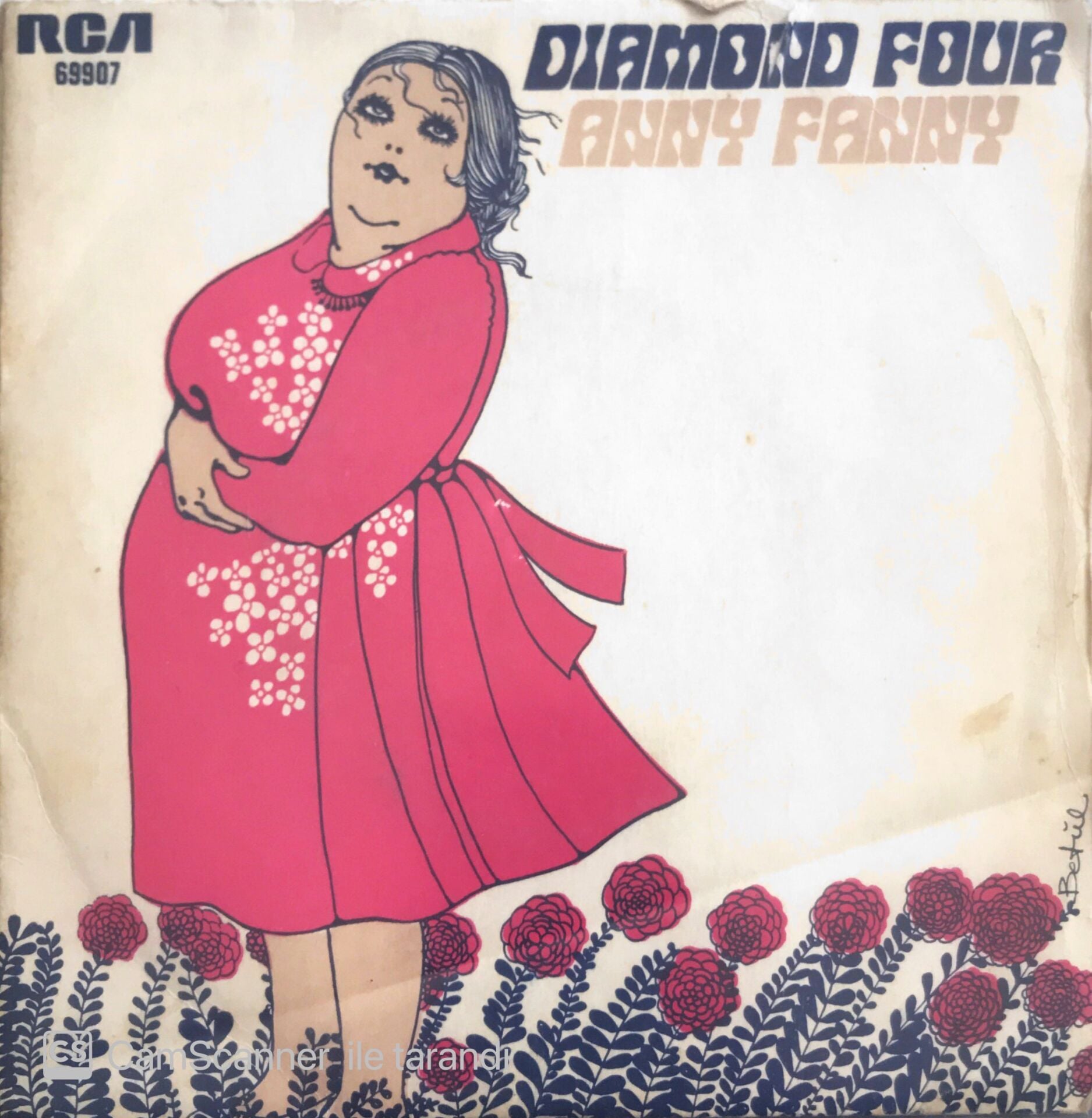 Diamond Four - Anny Fanny - 45'lik