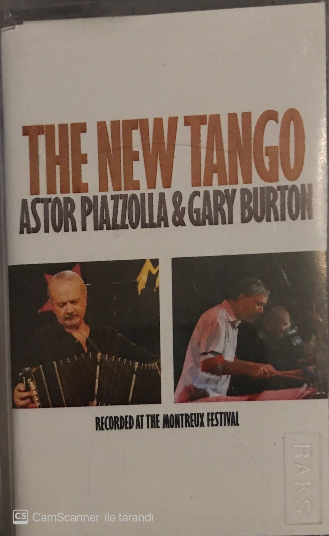 The New Tango - Astor Pıazzolla & Gary Burton KASET