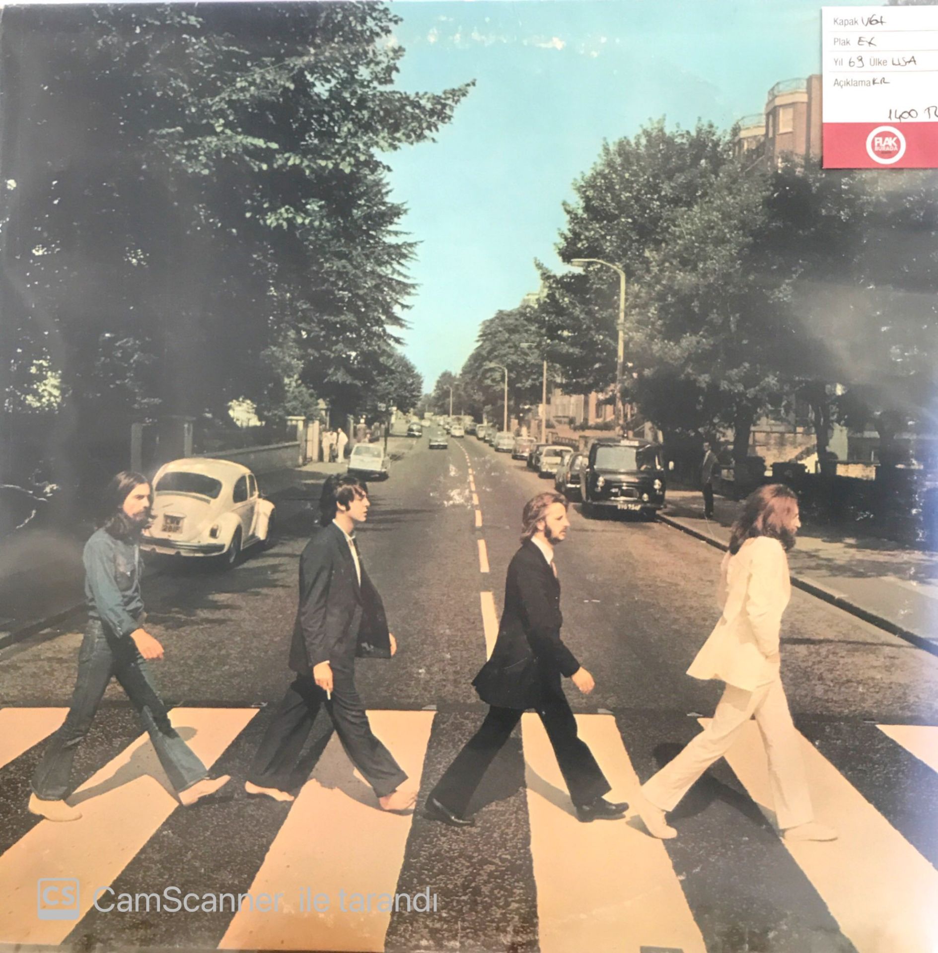 The Beatles Abbey Road LP