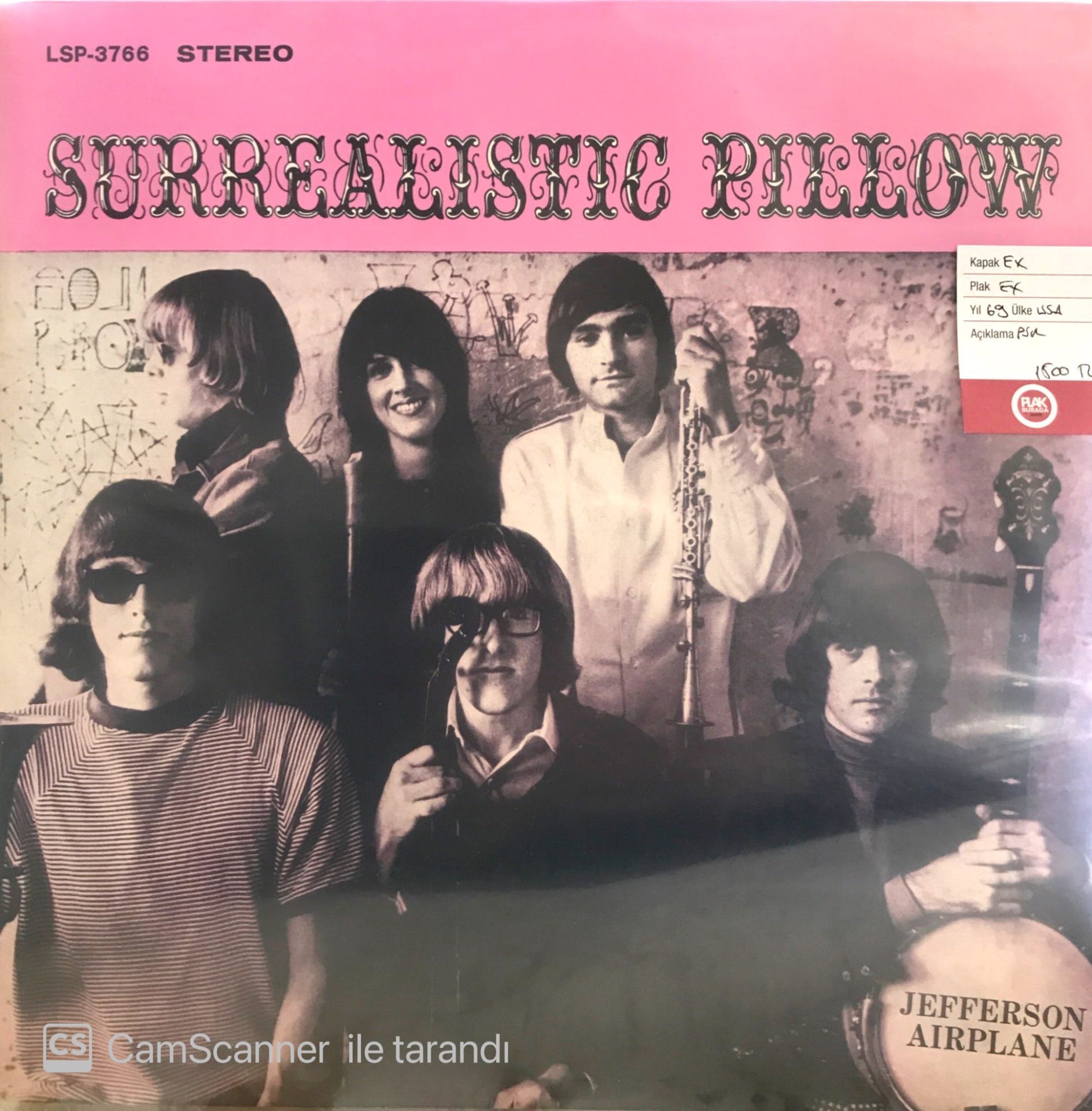 Jefferson Airplane - Surrealistic Pillow LP