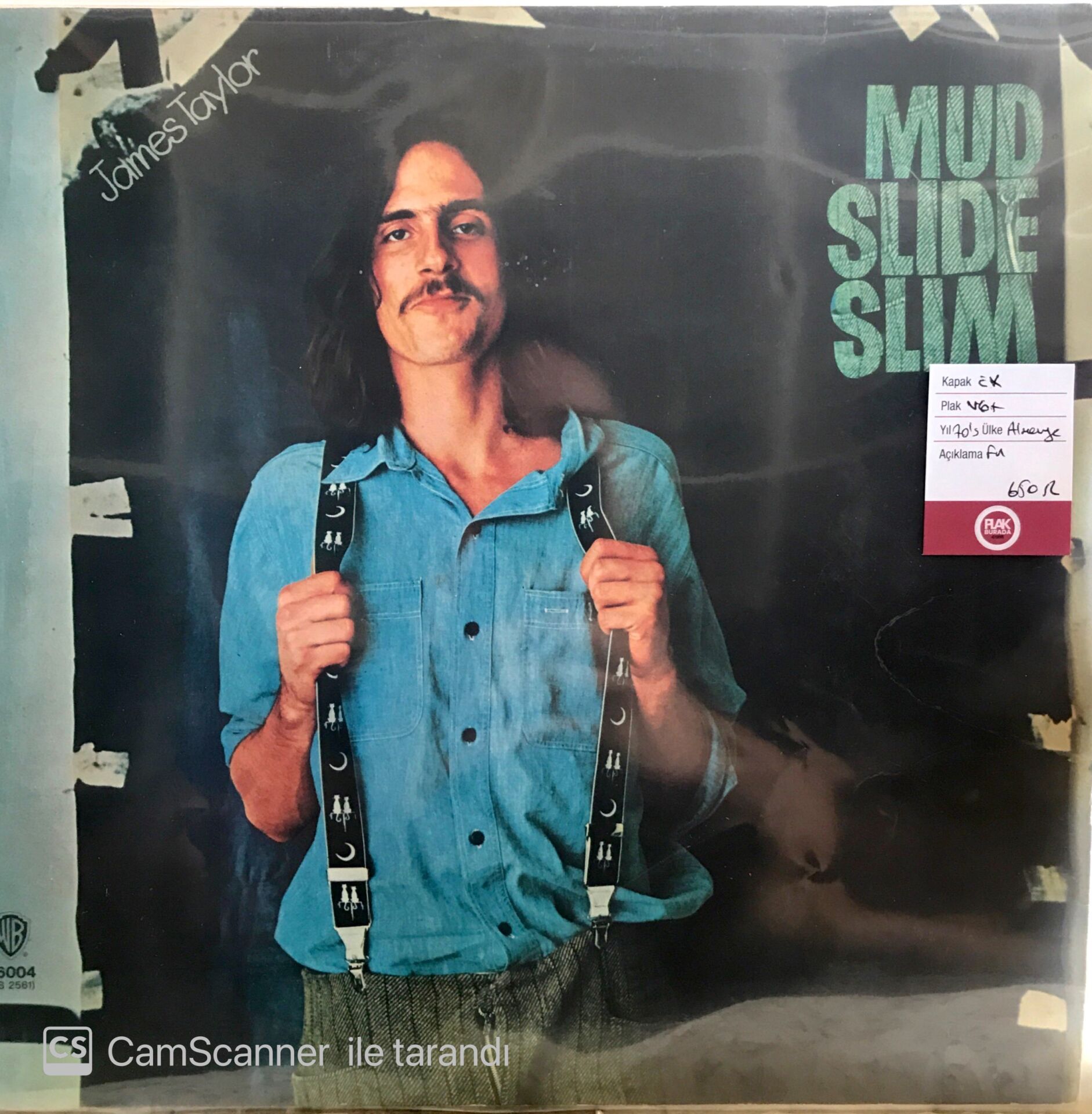 James Taylor Mud Slide Slim And The Blue Horizon LP