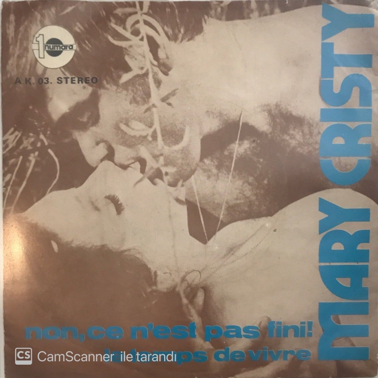 Mary Cristy Non Ce N'est Pas Fini 45lik