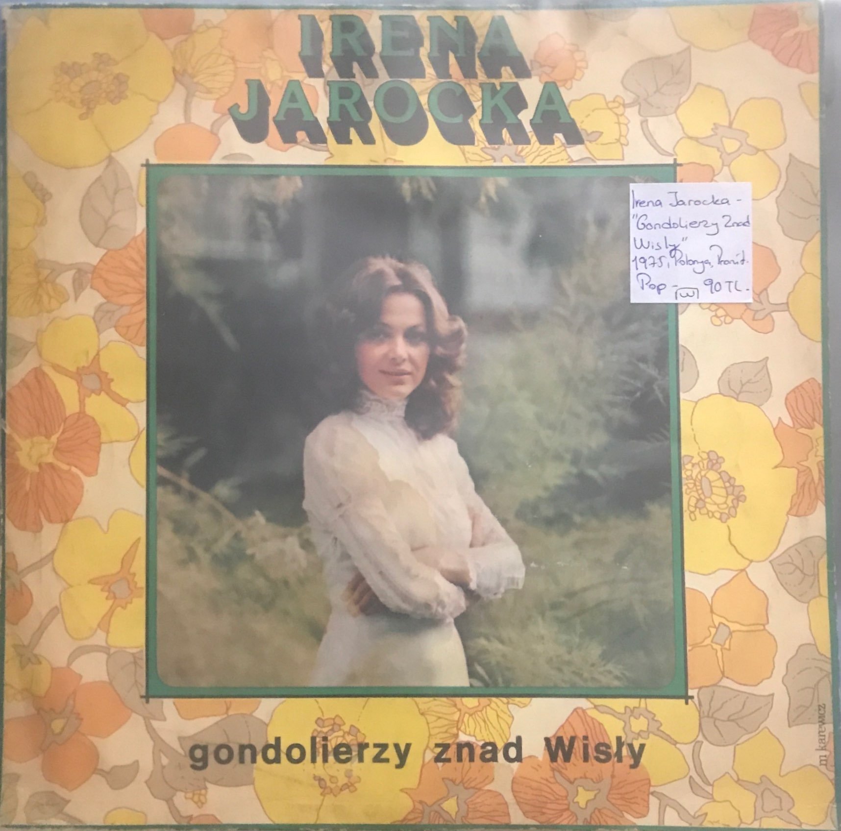 Irena Jorocka Gondolierzy Znad Wisly LP