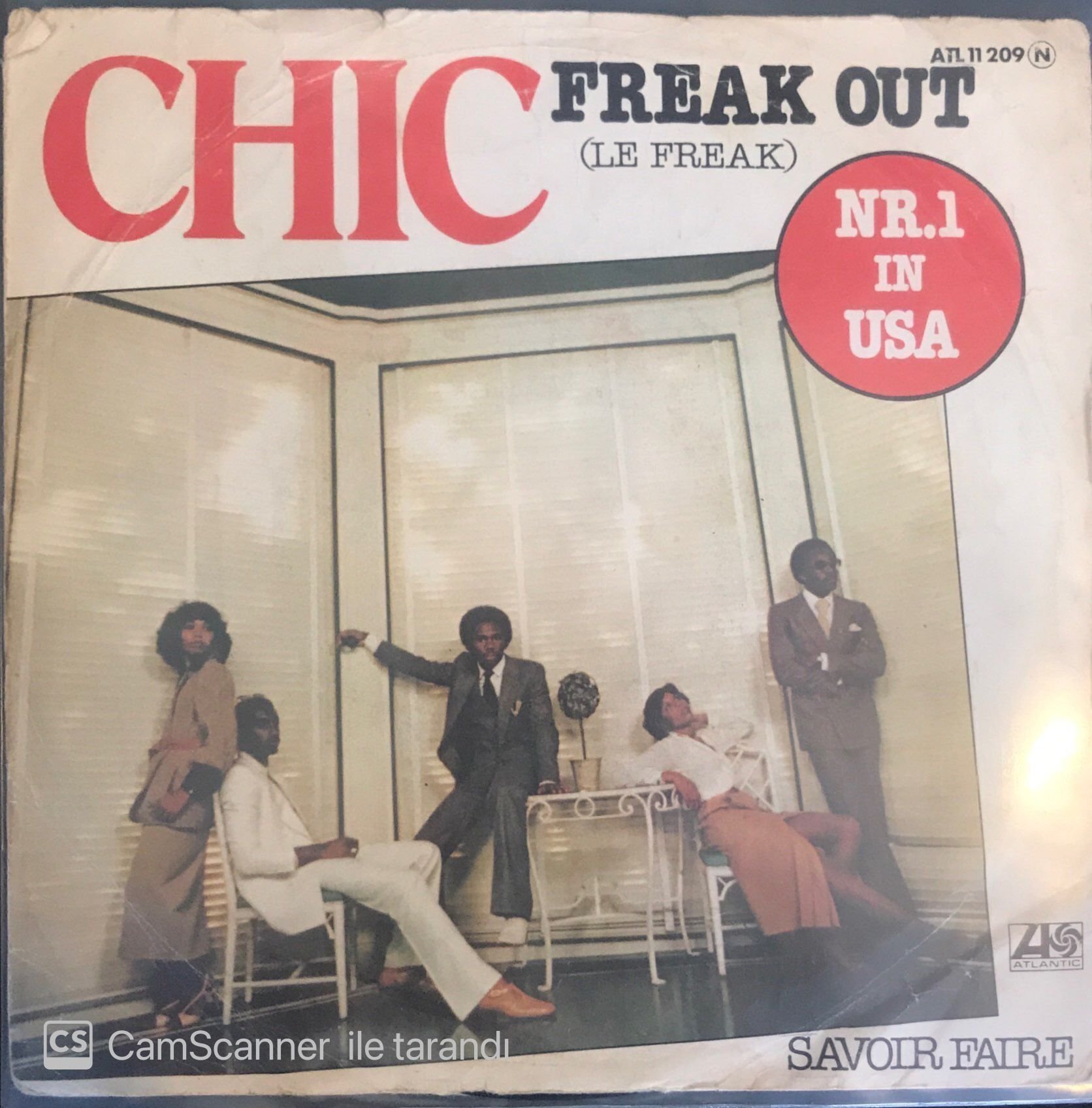 Chic - Freak Out ( Le Freak ) 45lik