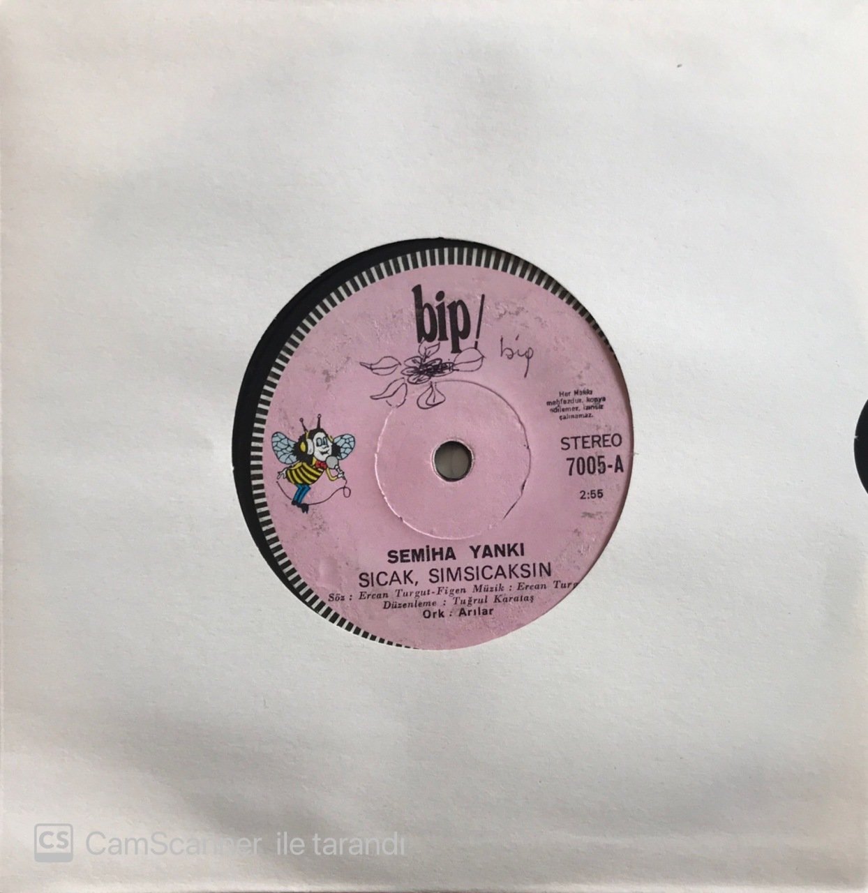 Semiha Yankı Sıcak Sımsıcaksın 45lik