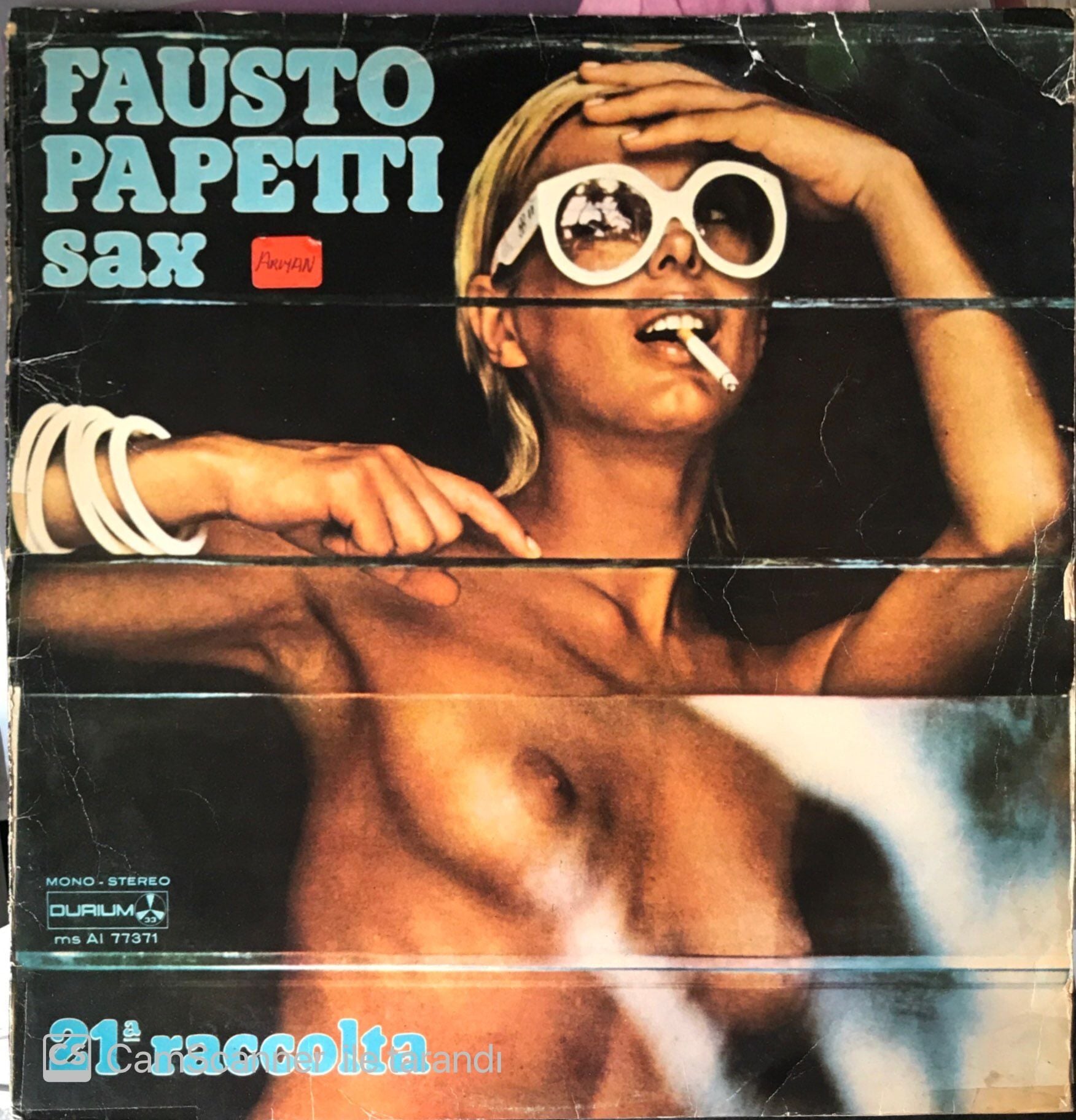 Fausto Papetti Sax 21a Racolta LP