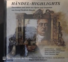 Handel Highlights CD