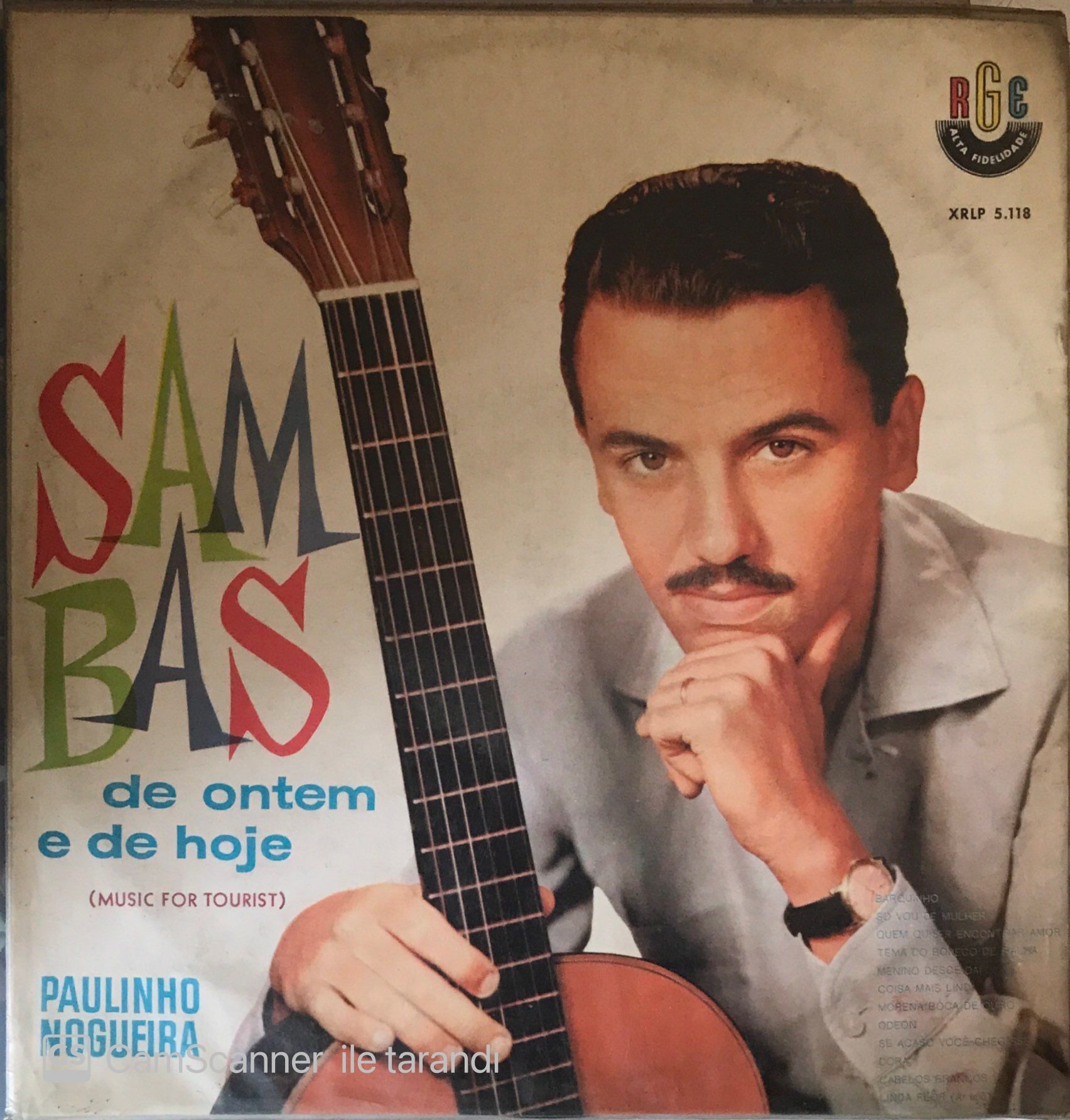 Paulinho Nogueira - Sambas De Ontem E De Hoje LP