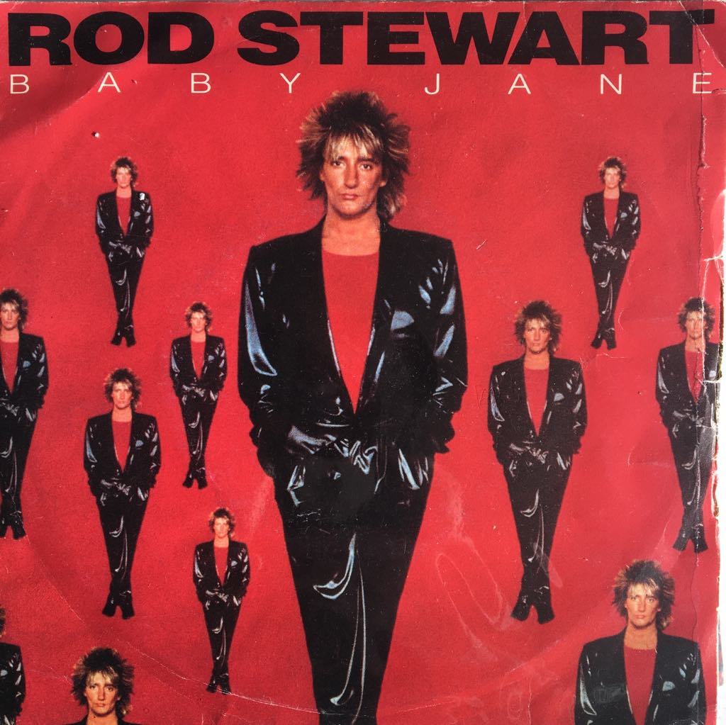 Rod Stewart Baby Jane 45lik